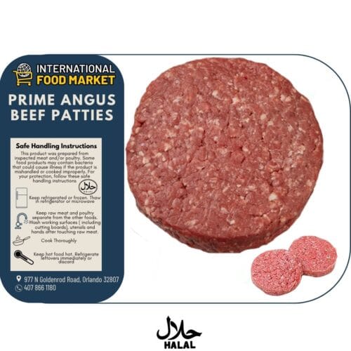 PRIME ANGUS BEEF PATTIES