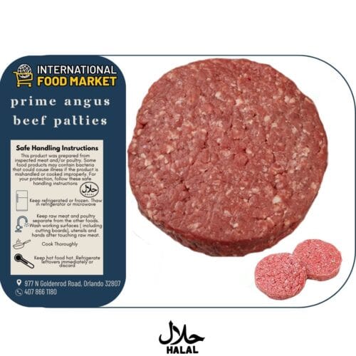 ANGUS BEEF BURGER PATTIES