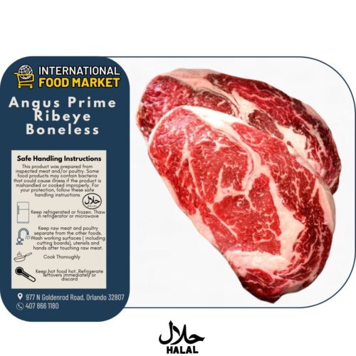 ANGUS BEEF RIB EYE BONELESS