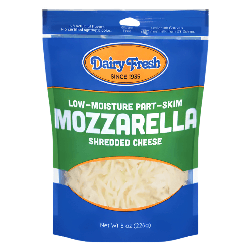 DAIRY FRESH CHEESE SHRED MOZZ 8OZ