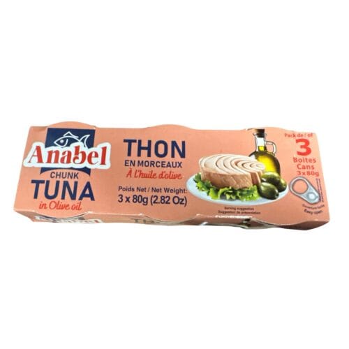 ANABEL TUNA IN OLIVE OIL 3PK