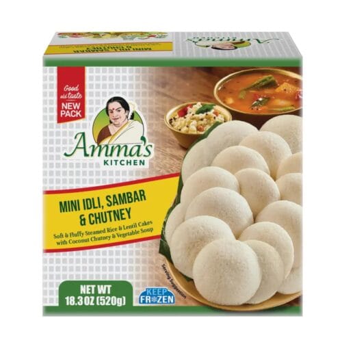 AK. MINI IDLI W SAMBAR & CHUTNEY 520G