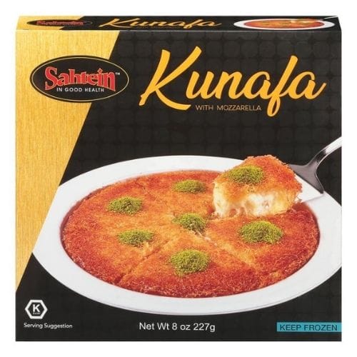 SAHTEIN KUNUFA (KATAIFI SHREDED) W/CHEESE 8Oz