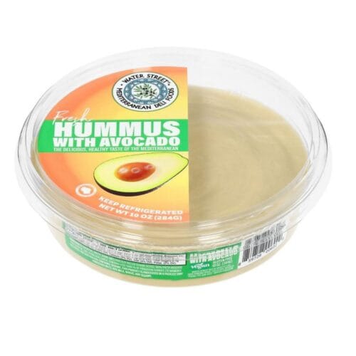 WATER ST DELI HUMMUS AVOCADO 10oz
