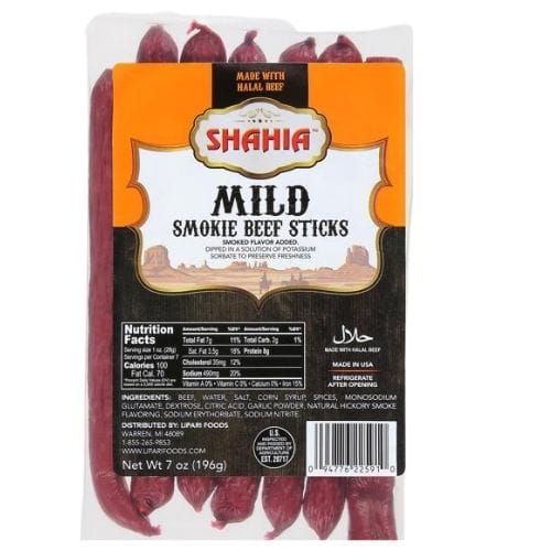 SHAHIA BEEF STISKS MILD HALAL 7Oz