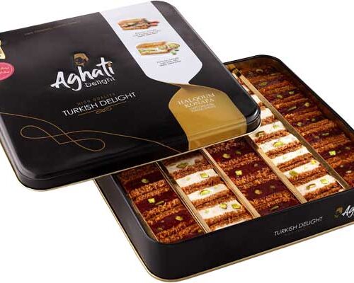 AGHATI TURKISH DELIGHT HALQOUM W/KUNAFA 35oz