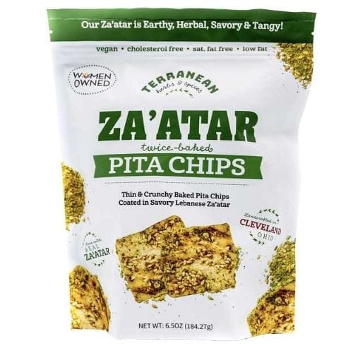 TERRANEAN PITA CHIPS ZAATAR 6.5Oz