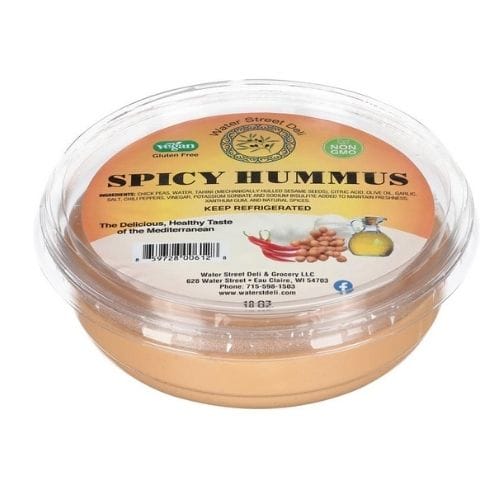 WATER ST DELI HUMMUS CHILLI PEPRS 10Oz
