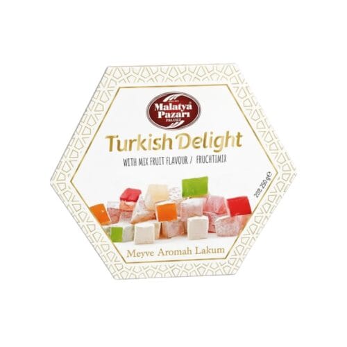 MALATYA PAZARI TURKISH DELIGHT W MIX FLAVOR 250G