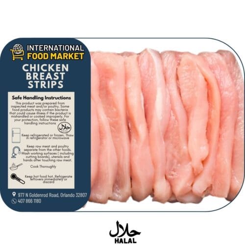 CHICKEN BREAST STRIPS