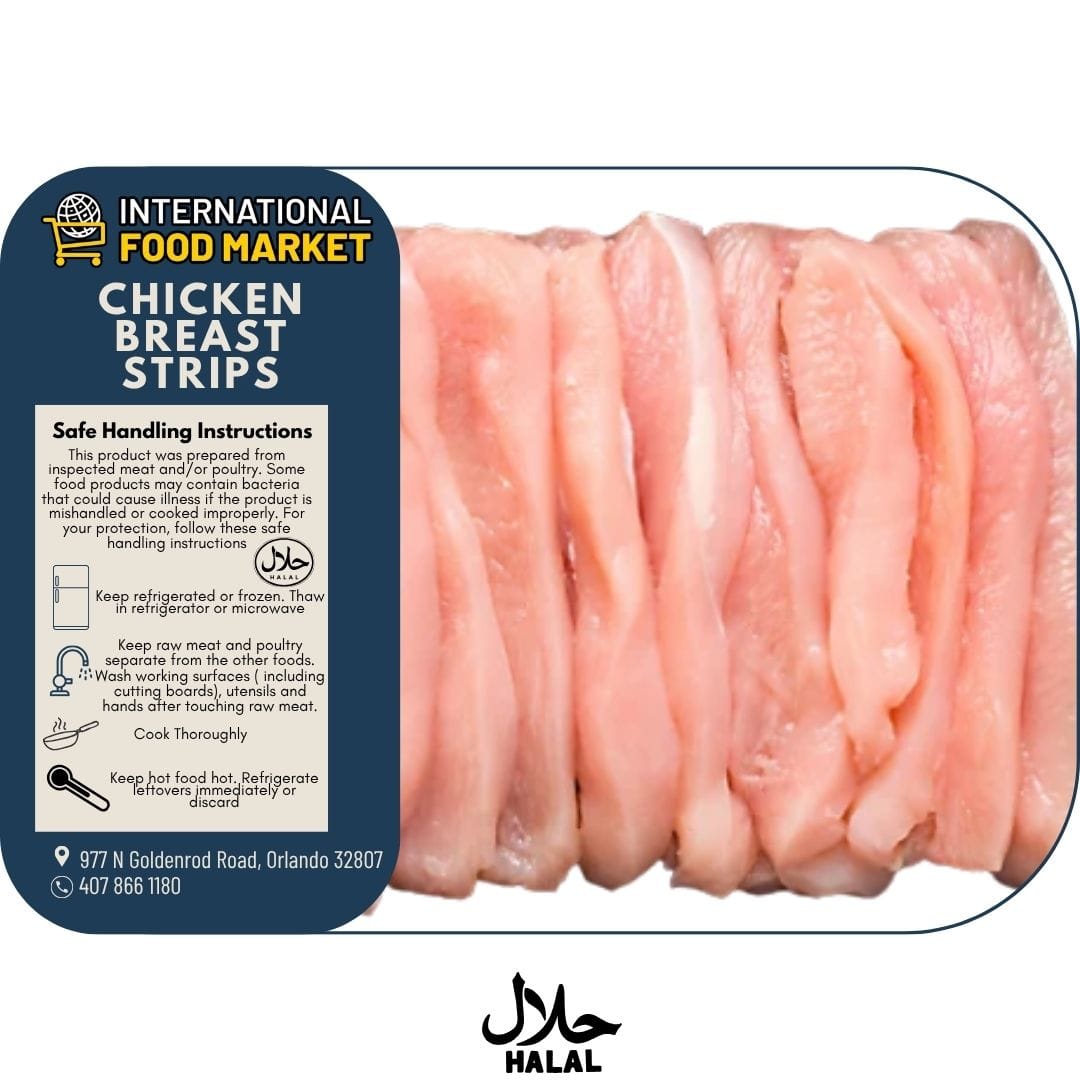 CHICKEN BREAST STRIPS