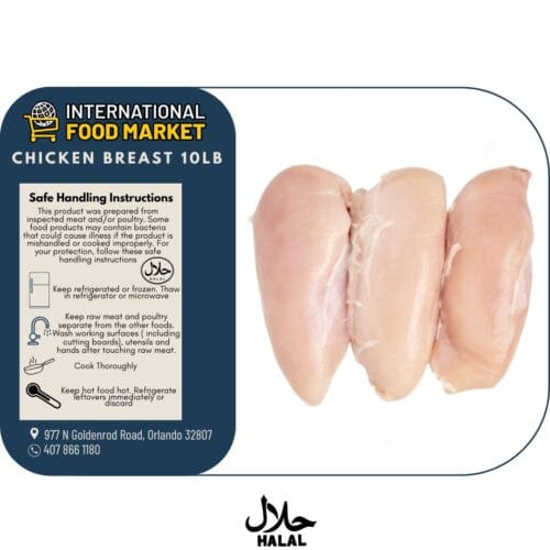 CHICKEN BREAST 10 LB BAG AS-IS
