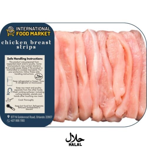 CHICKEN BREAST STRIPS