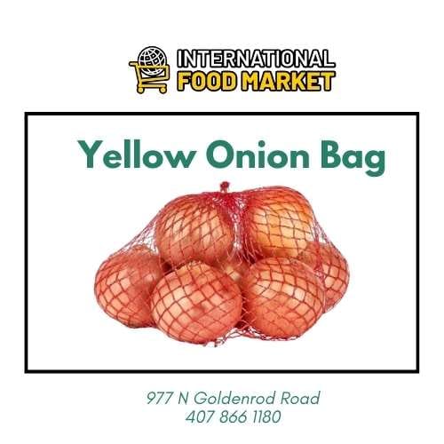YELLOW ONION BAG
