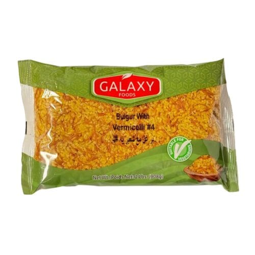 GALAXY YELLOW BULGUR WITH VERMICELLI #4 2LB