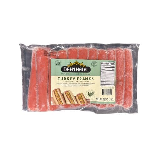 DEEN HALAL TURKEY FRANKS 3LB