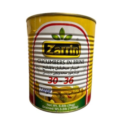 ZARRIN CUCUMBER PICKLE TIN LARGE 3000G