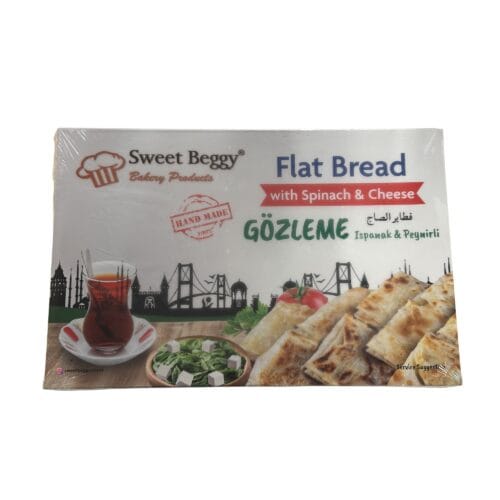 SWEET BEGGY FLAT BREAD WITH SPINACH CHEESE 320G