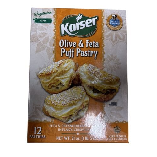 K.F. OLIVE & FETA PUFF PASTRY 595G