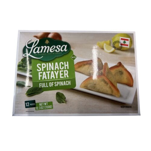 LAMESA SPINACH FATAYER 350G