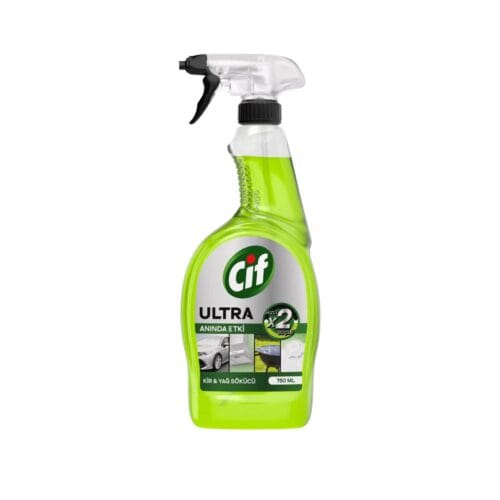 CIF ULTRA CLEANER AND DEGREASER SPRAY 750ML