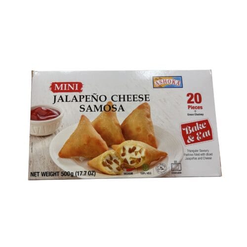 ASHOKA JALAPENO CHEESE SAMOSA 500g