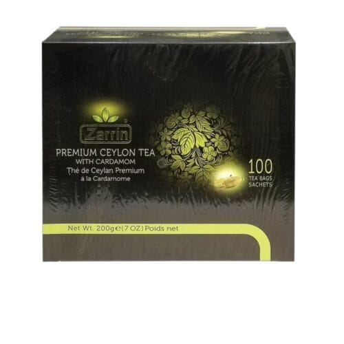 ZARRIN TEA TB CARDAMOM 100TB