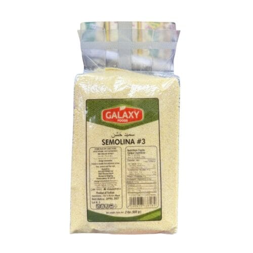 GALAXY SEMOLINA #3 VACCUM 2LB