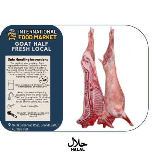 GOAT HALF FRESH LOCAL