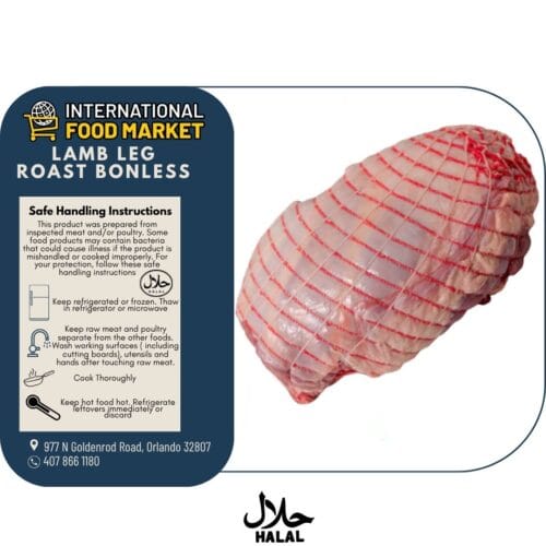 LAMB LEG ROAST BONLESS