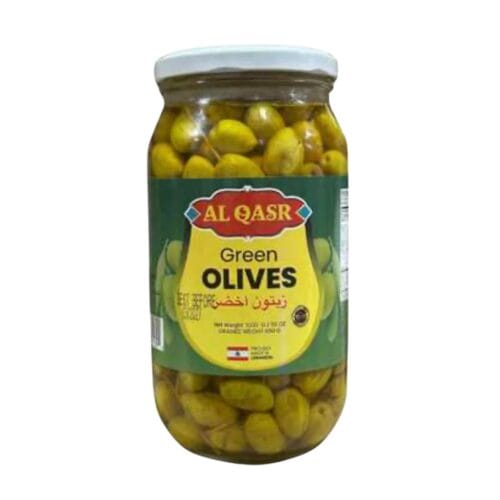 AL QASR GREEN OLIVES 650G