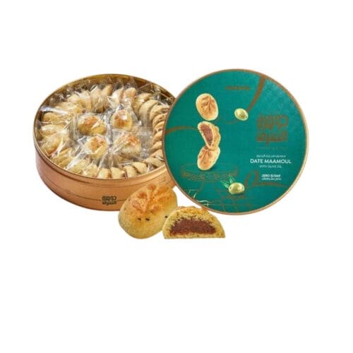 JAWHRAT ALSHARQ DATES MAAMOUL W OLIVE OIL SF 1000g