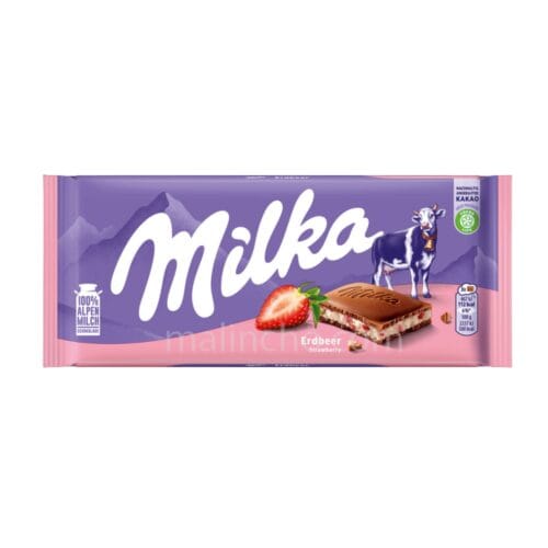 Milka Strawberry 100g