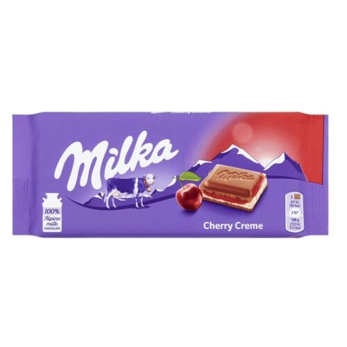 MILKA Cherry Cream 100g