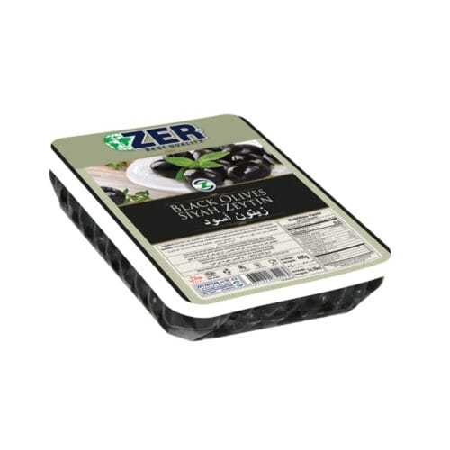 ZER BLACK OLIVES 400G