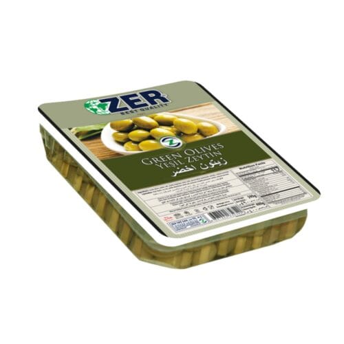 ZER GREEN OLIVES 400G